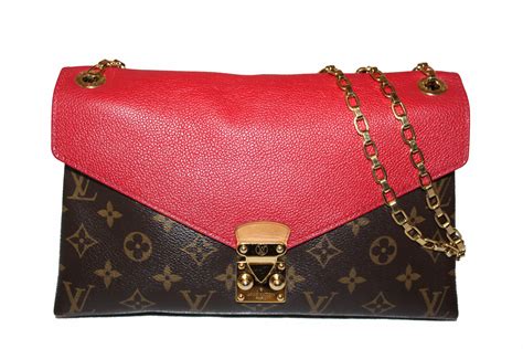 louis vuitton bag red lining|vintage red louis vuitton bag.